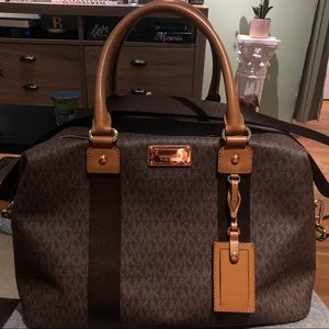 Brand new MK small duffel